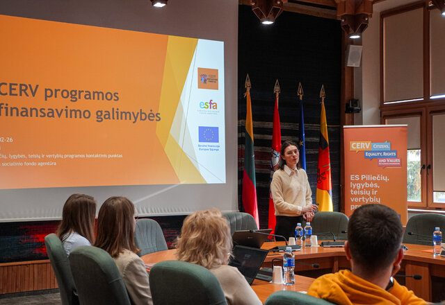CERV informacinis renginys: programos pristatymas, paraiškų teikimo procedūros