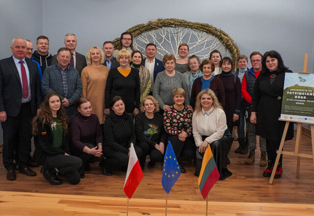 Projekto „Jotvingių kelio plėtra Lietuvos-Lenkijos pasienyje" pirmasis darbinis vizitas