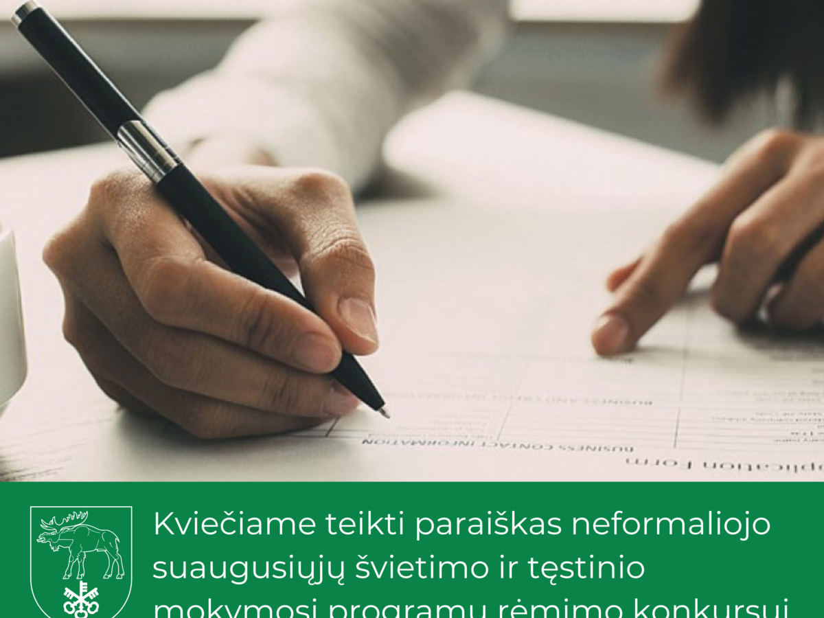 Kviečiame teikti paraiškas Lazdijų rajono savivaldybės neformaliojo suaugusiųjų švietimo ir...