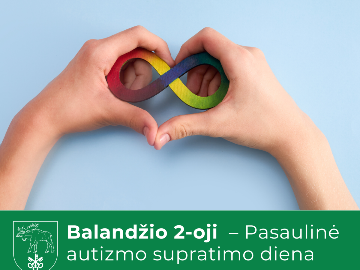 Balandžio 2-oji  – Pasaulinė autizmo supratimo diena