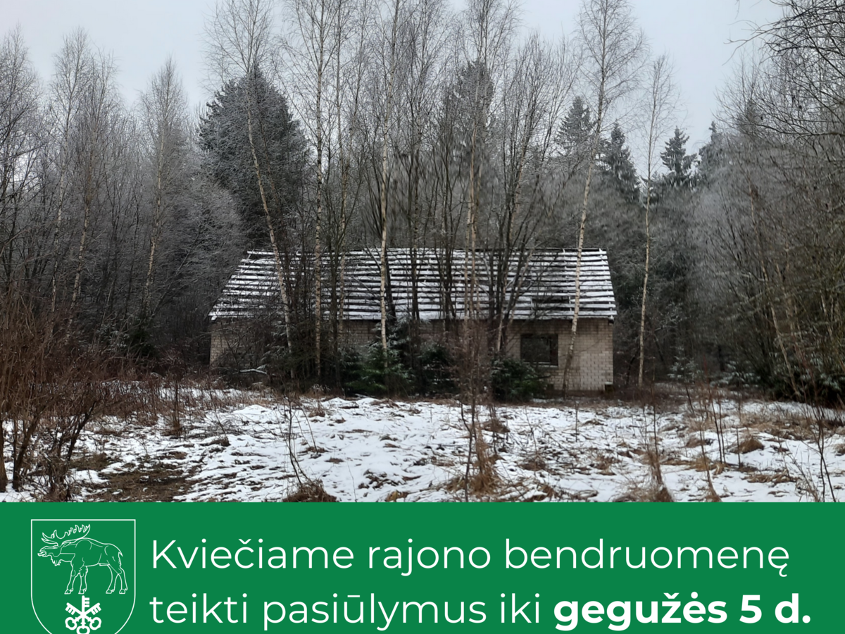 Savivaldybė konsultuojasi su visuomene turto valdymo klausimais: kviečiame gyventojus teikti...
