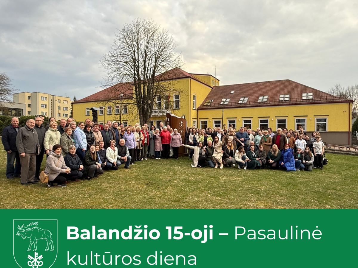 Balandžio 15-oji – Pasaulinė kultūros diena
