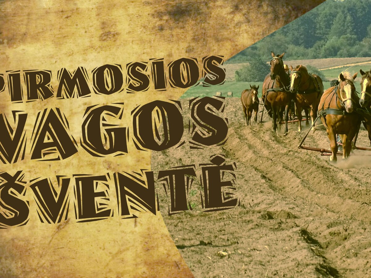 Pirmosios vagos šventė: pavasarinis jomarkas, koncertas, pramogų erdvė mažiesiems. 