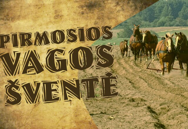 Pirmosios vagos šventė: pavasarinis jomarkas, koncertas, pramogų erdvė mažiesiems. 