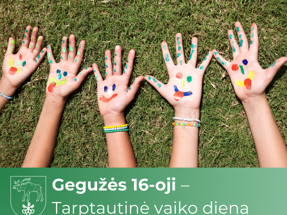 Gegužės 16-oji – Tarptautinė vaiko diena