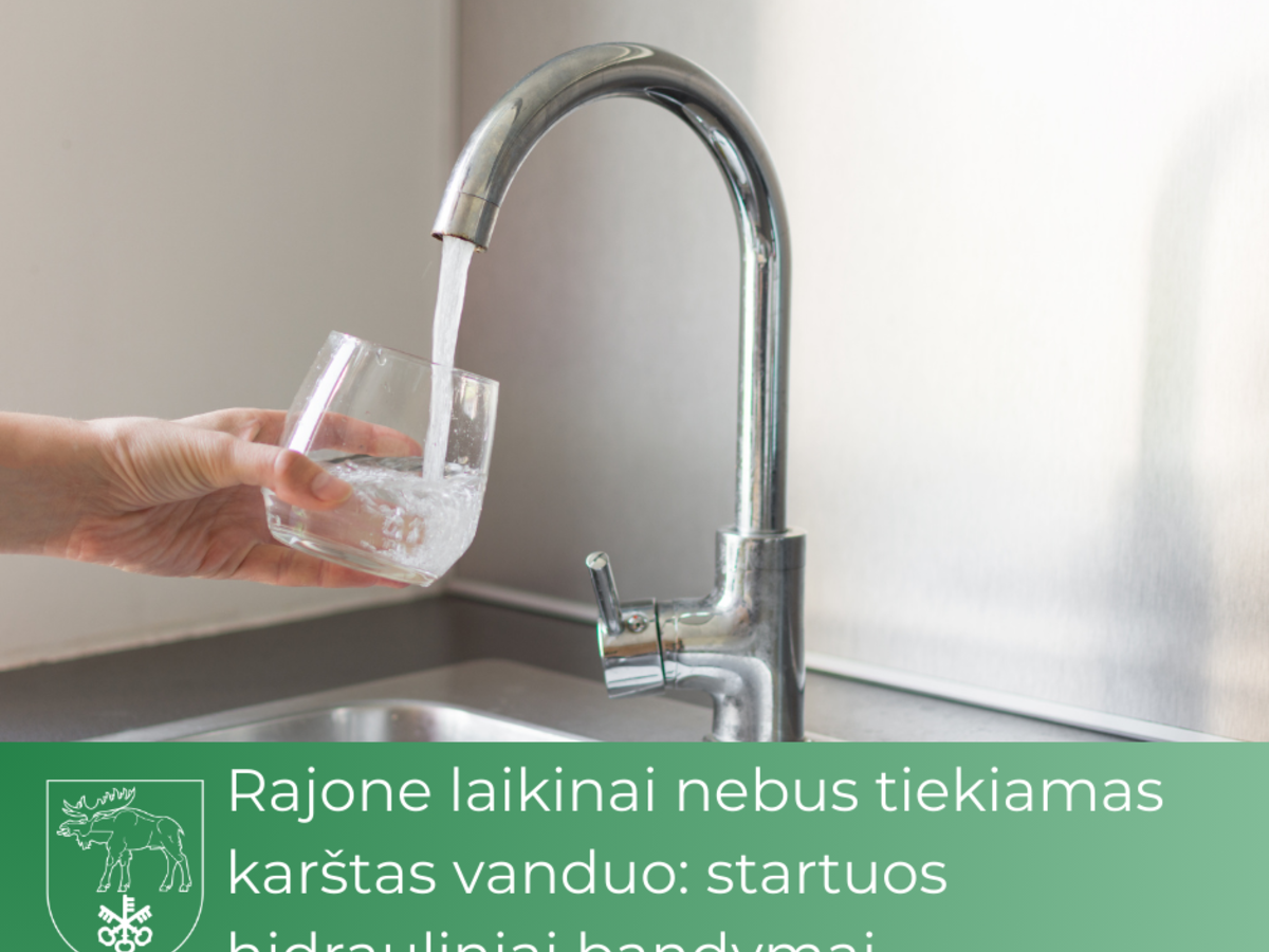 Rajone laikinai nebus tiekiamas karštas vanduo: startuos hidrauliniai bandymai