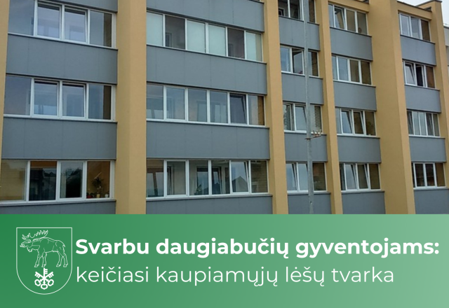 Svarbu daugiabučių gyventojams: keičiasi kaupiamųjų lėšų tvarka