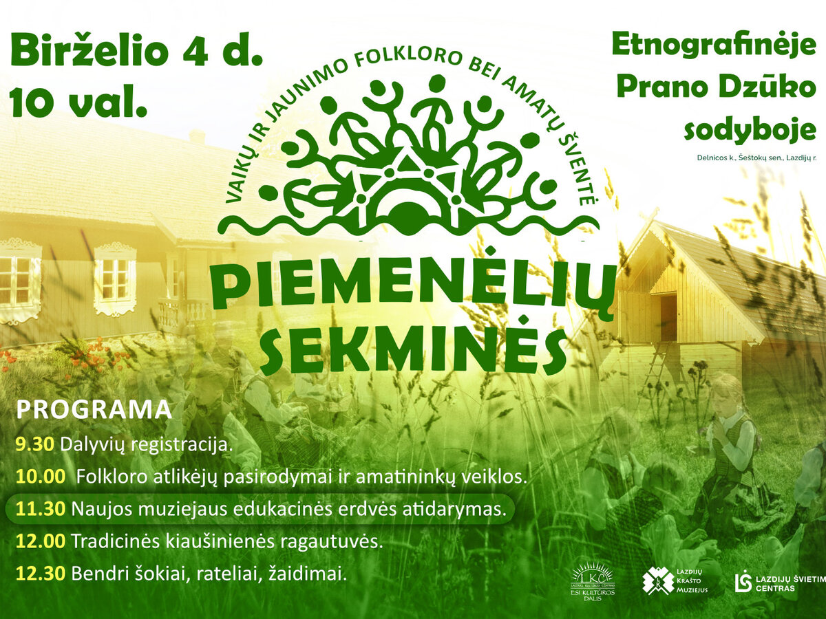 Susitikime ten, kur atgyja Dzūkija – Piemenėlių Sekminėse!