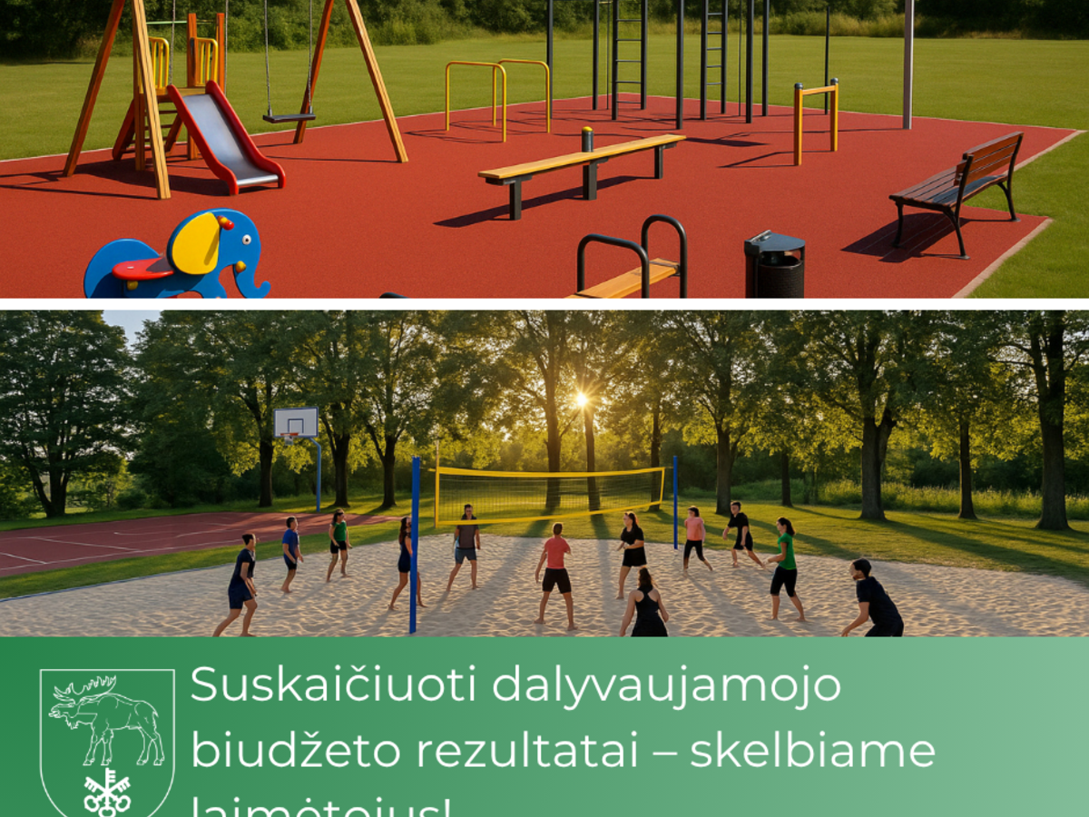 Suskaičiuoti dalyvaujamojo biudžeto rezultatai – skelbiame laimėtojus!