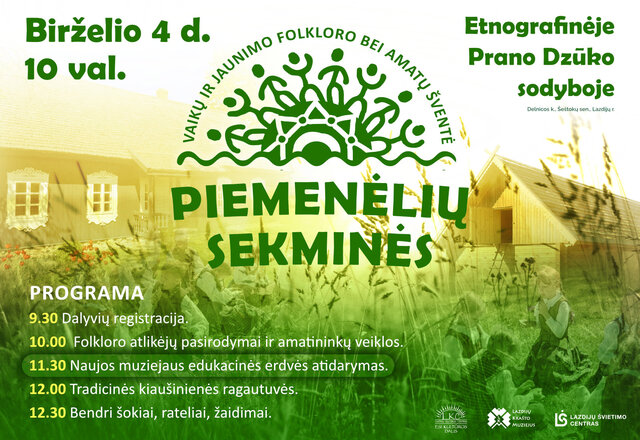 Susitikime ten, kur atgyja Dzūkija – Piemenėlių Sekminėse!