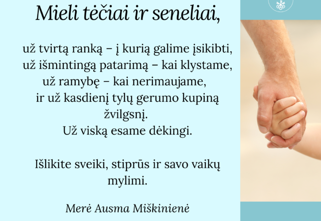 Su tėvo diena!
