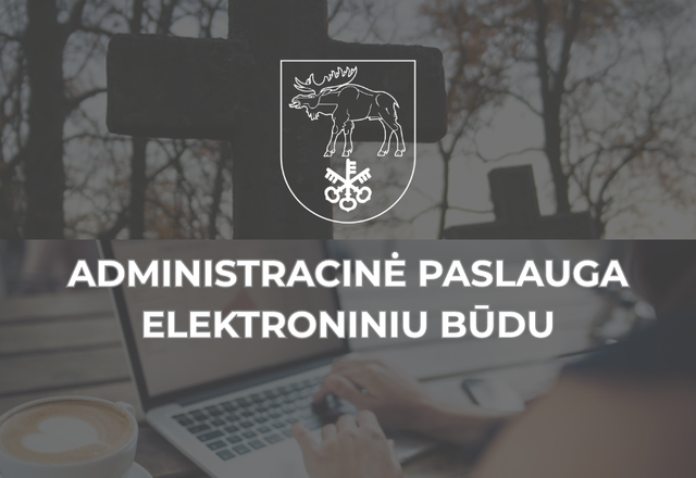 Leidimo laidoti žmogaus palaikus išdavimas elektroniniu būdu