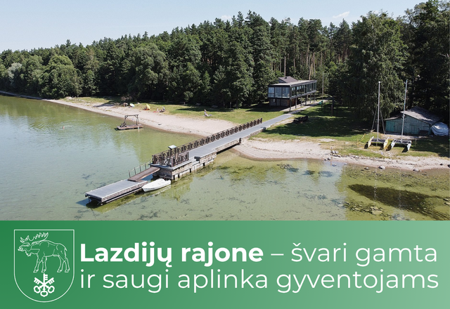 Lazdijų rajone – švari gamta ir saugi aplinka gyventojams