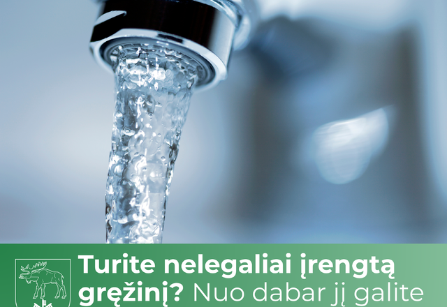 Turite nelegaliai įrengtą gręžinį? Nuo dabar jį galite įteisinti be jokių baudų!