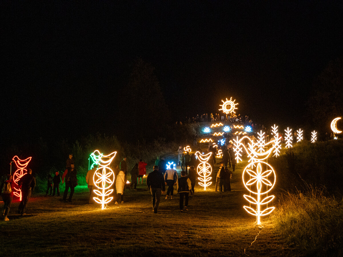 Šviesų ir magijos festivalis „Jotvingių sakmės 2025“
