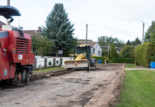 Lazdijų seniūnijoje – kelių atnaujinimo darbai