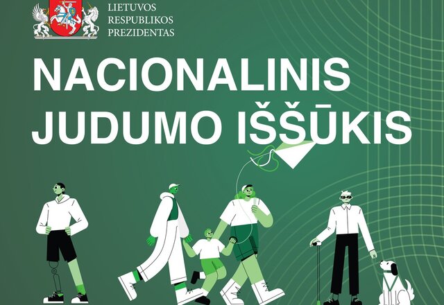 Nacionalinis judumo iššūkis prasidėjo!