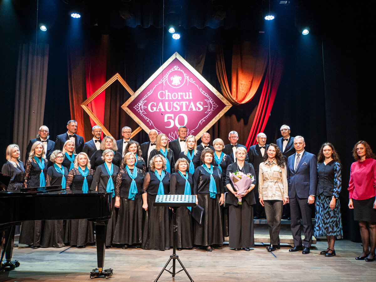 Chorinės muzikos šventė Lazdijuose: „Gaustas“ mini 50 metų kūrybinės veiklos jubiliejų