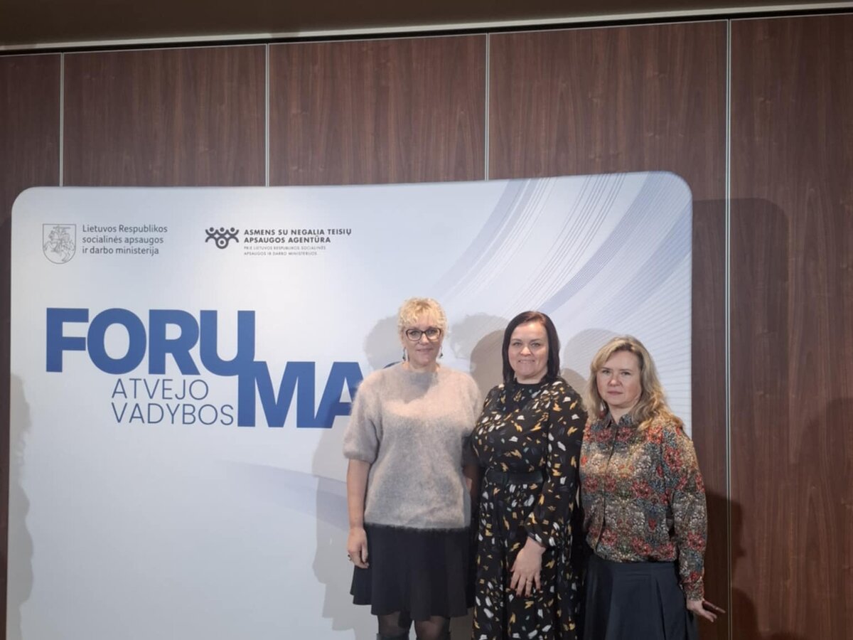 Savivaldybės specialistai dalyvavo nacionaliniame atvejo vadybos forume Vilniuje