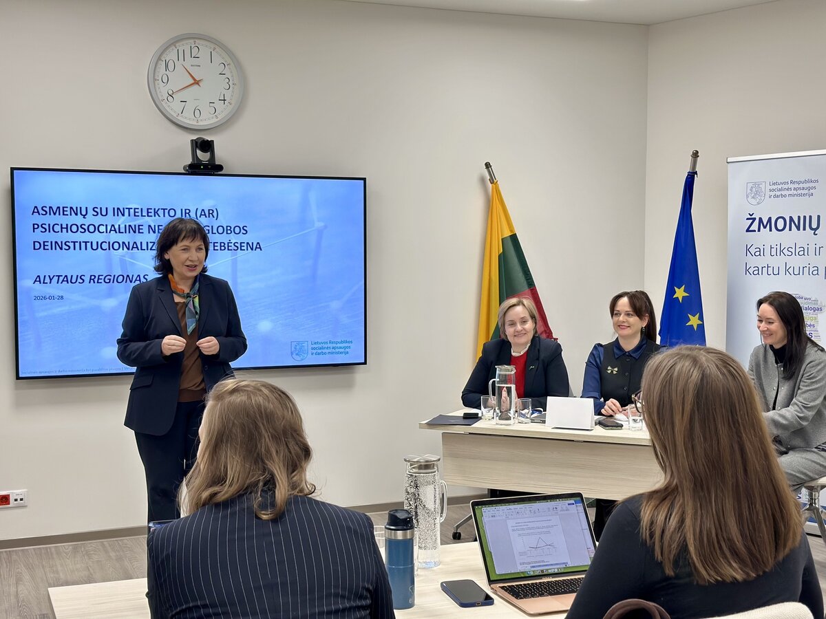  Susitikimas Socialinės apsaugos ir darbo ministerijoje