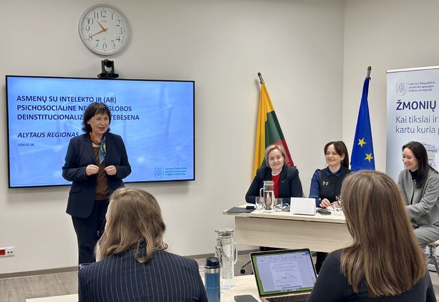  Susitikimas Socialinės apsaugos ir darbo ministerijoje