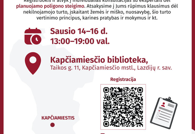 Kvietimas gyventojams