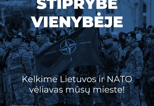 Kovo 29-ąją Lietuva minės 22-uosius narystės NATO metus