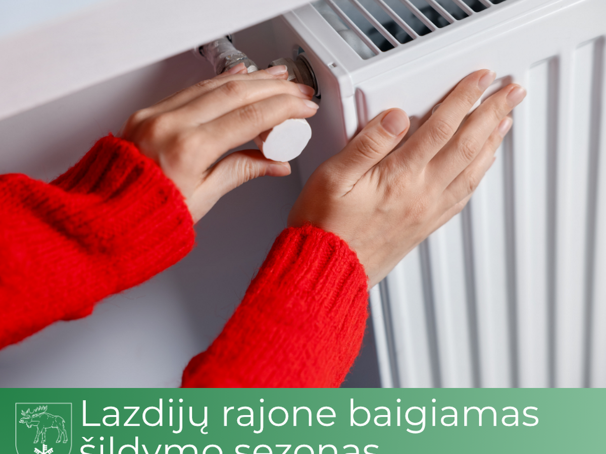 Lazdijų rajone skelbiama šildymo sezono pabaiga