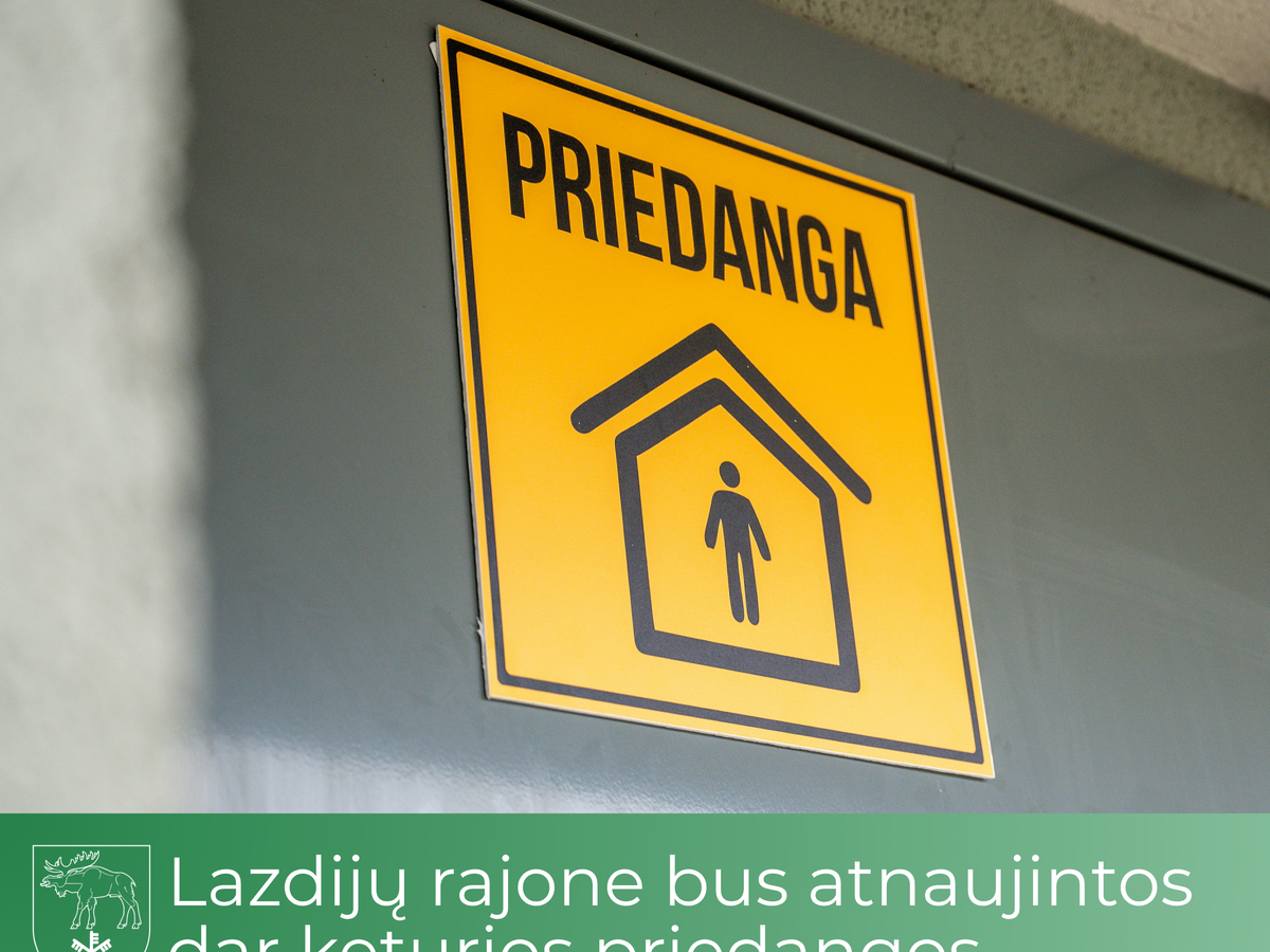 Lazdijų rajone bus atnaujintos dar keturios priedangos