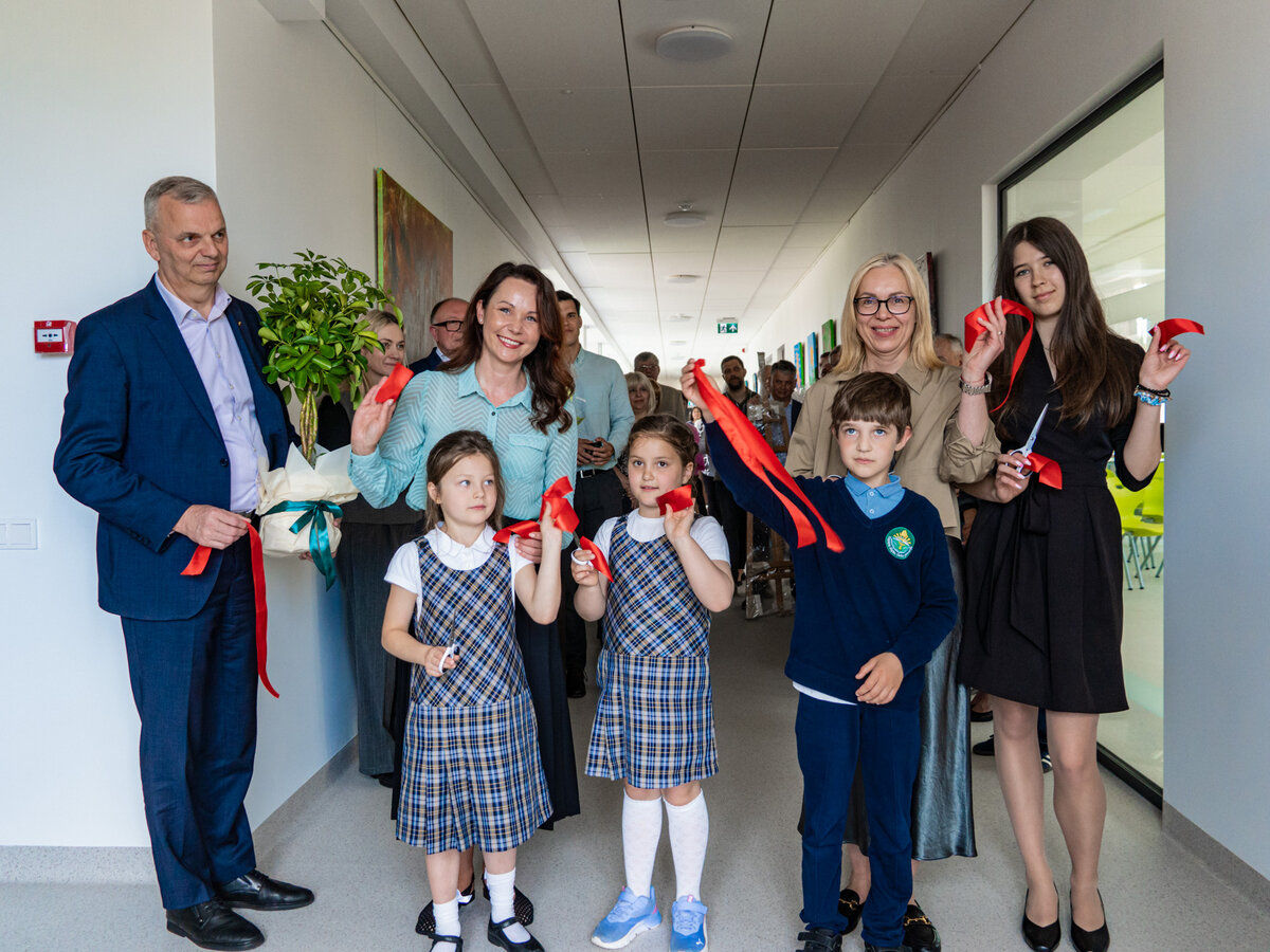 Veisiejų Sigito Gedos gimnazijoje duris atvėrė naujoji Menų studija