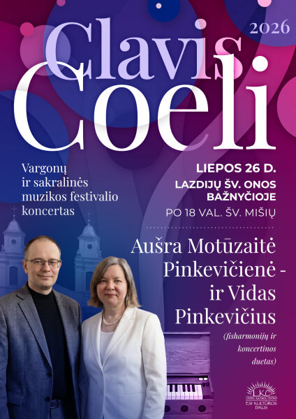 Sakralinės muzikos koncertas „Clavis Coeli“