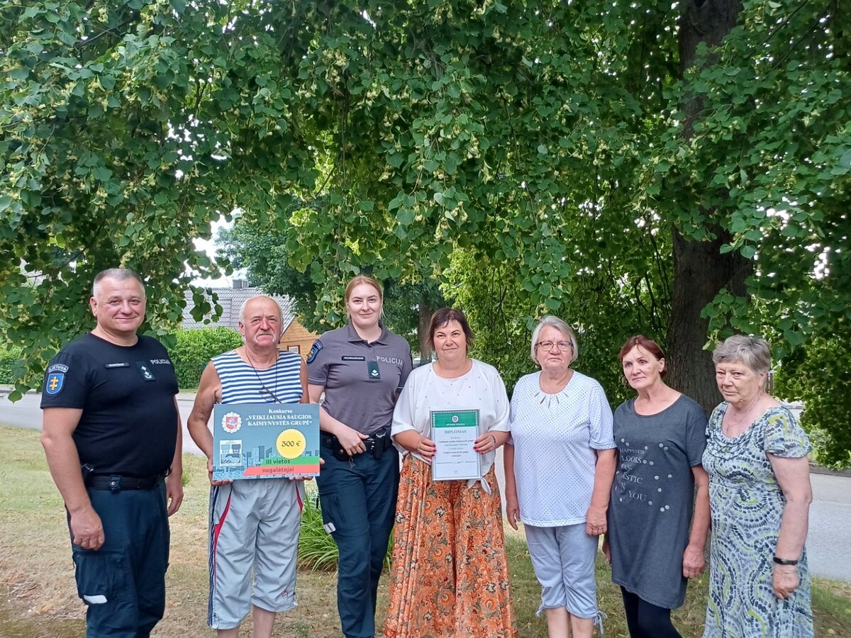 Metelių saugios kaimynystės grupė – tarp veikliausių Lietuvoje
