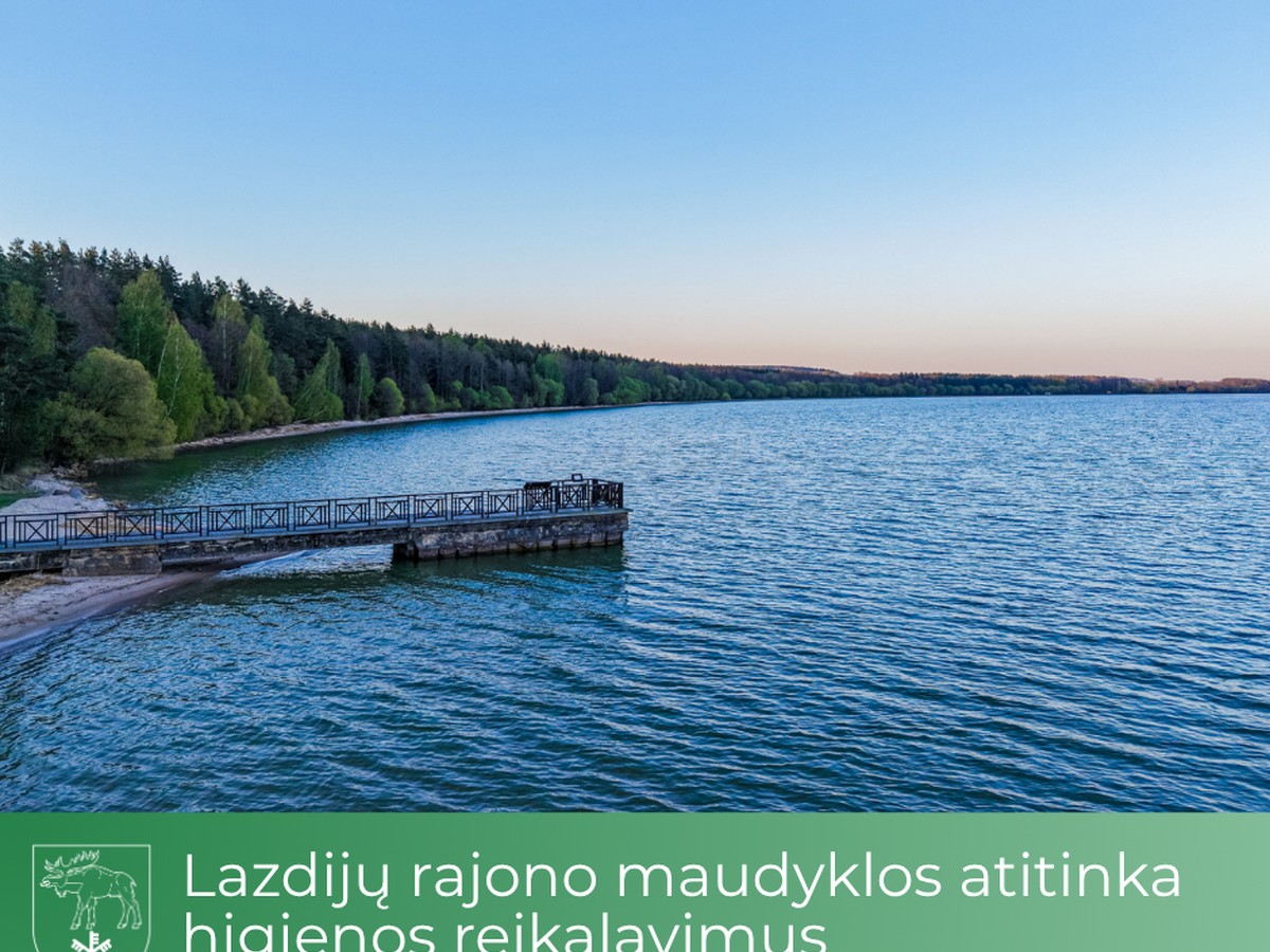 Geros naujienos – Lazdijų rajono maudyklos atitinka higienos reikalavimus