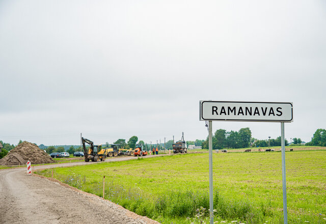 Krosnos ir Šeštokų seniūnijose vyksta reikšmingi infrastruktūros atnaujinimo darbai