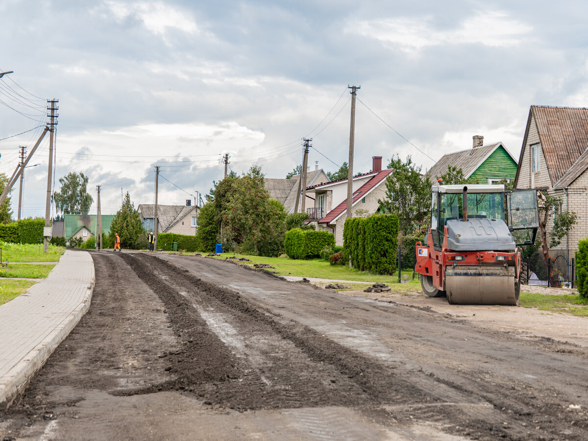 Tęsiami gatvių infrastruktūros gerinimo darbai – šįkart jie vyksta Draugystės g., Lazdijuose