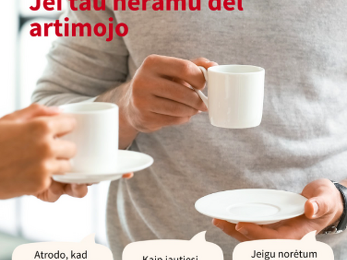 Higienos institutas dalinasi: Jei tau neramu dėl artimojo