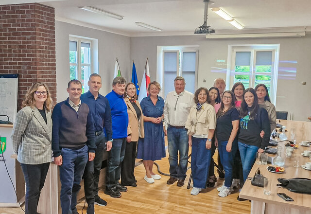 Savivaldybės specialistų vizitas Barcianų savivaldybėje