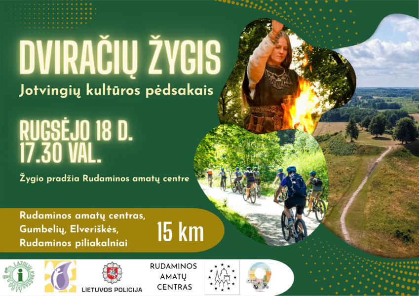 Dviračių žygis „Jotvingių kultūros pėdsakais"