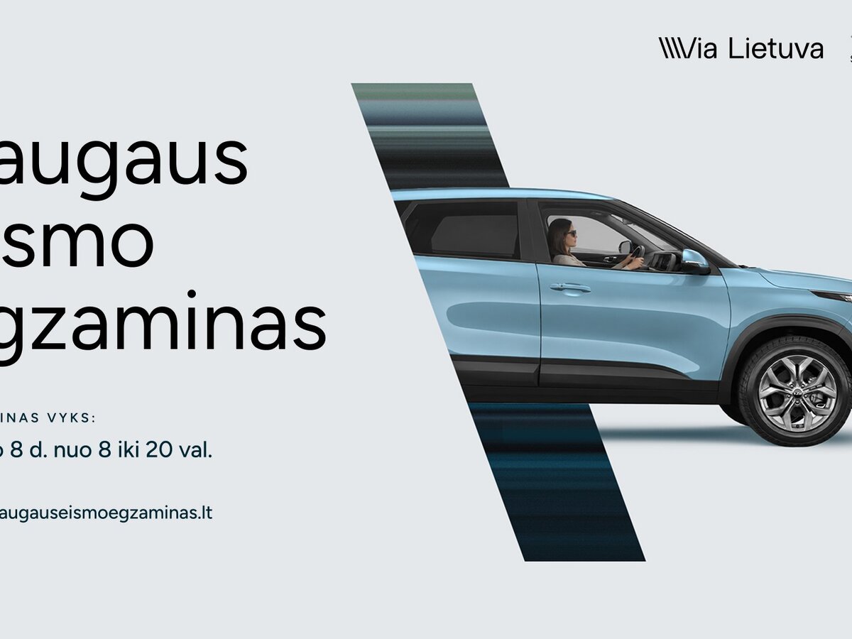 „Via Lietuva“ kviečia pasitikrinti, ar prisimenate Kelių eismo taisykles