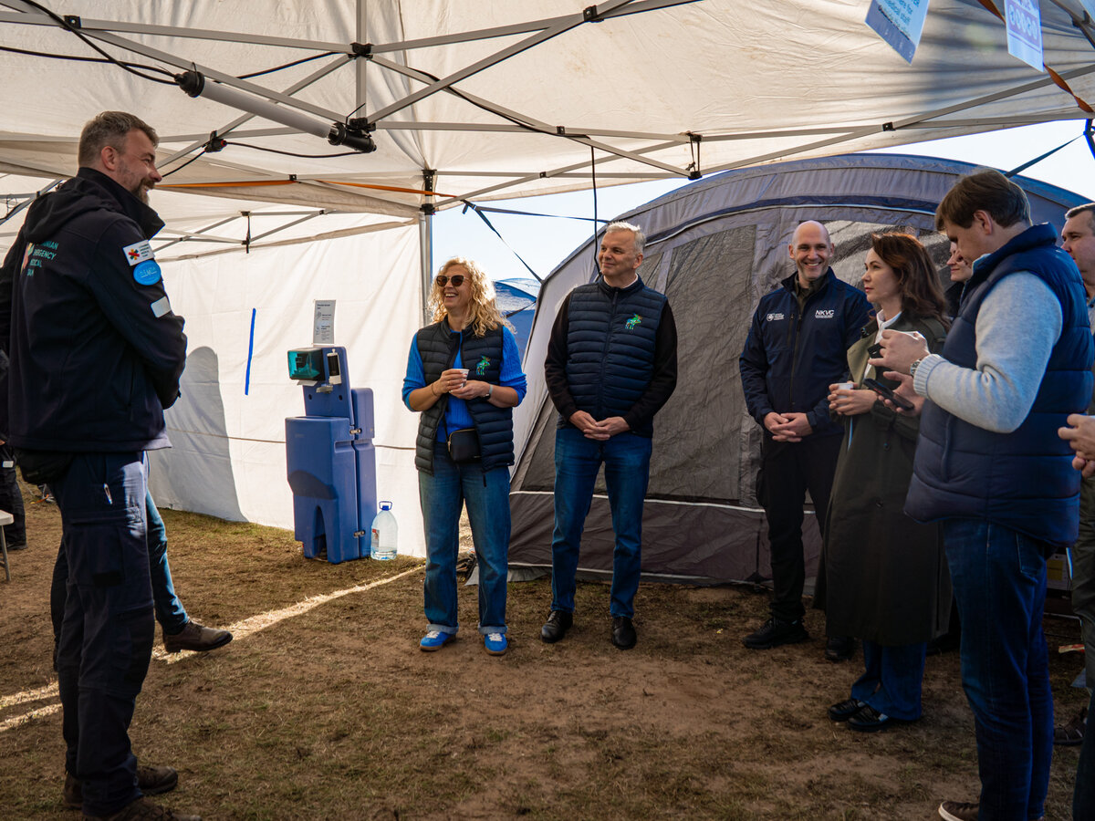 Lazdijų hipodrome praktiškai išbandytas gyventojų priėmimo ir humanitarinės pagalbos organizavimas