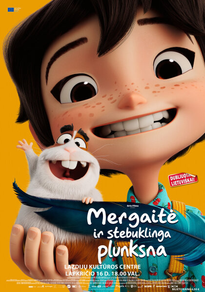 Animacinis filmas „Mergaitė ir stebuklinga plunksna“